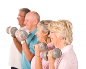 Personal Care at Home: Working Out with Weights for Seniors